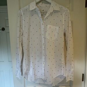 NWT GAP Fitted Boyfriend Shirt | size Small